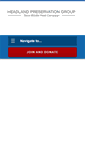 Mobile Screenshot of headlandpreservationgroup.org